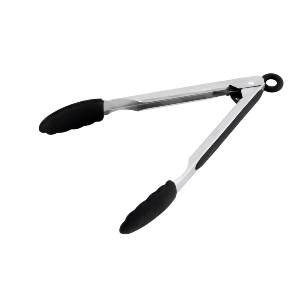 Gera Stainless Steel & Silicone Tongs - 23cm