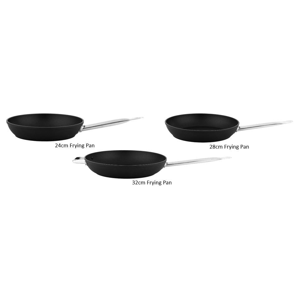 Aron Stainless Steel Pan Set & Frying Pan Set Bundle