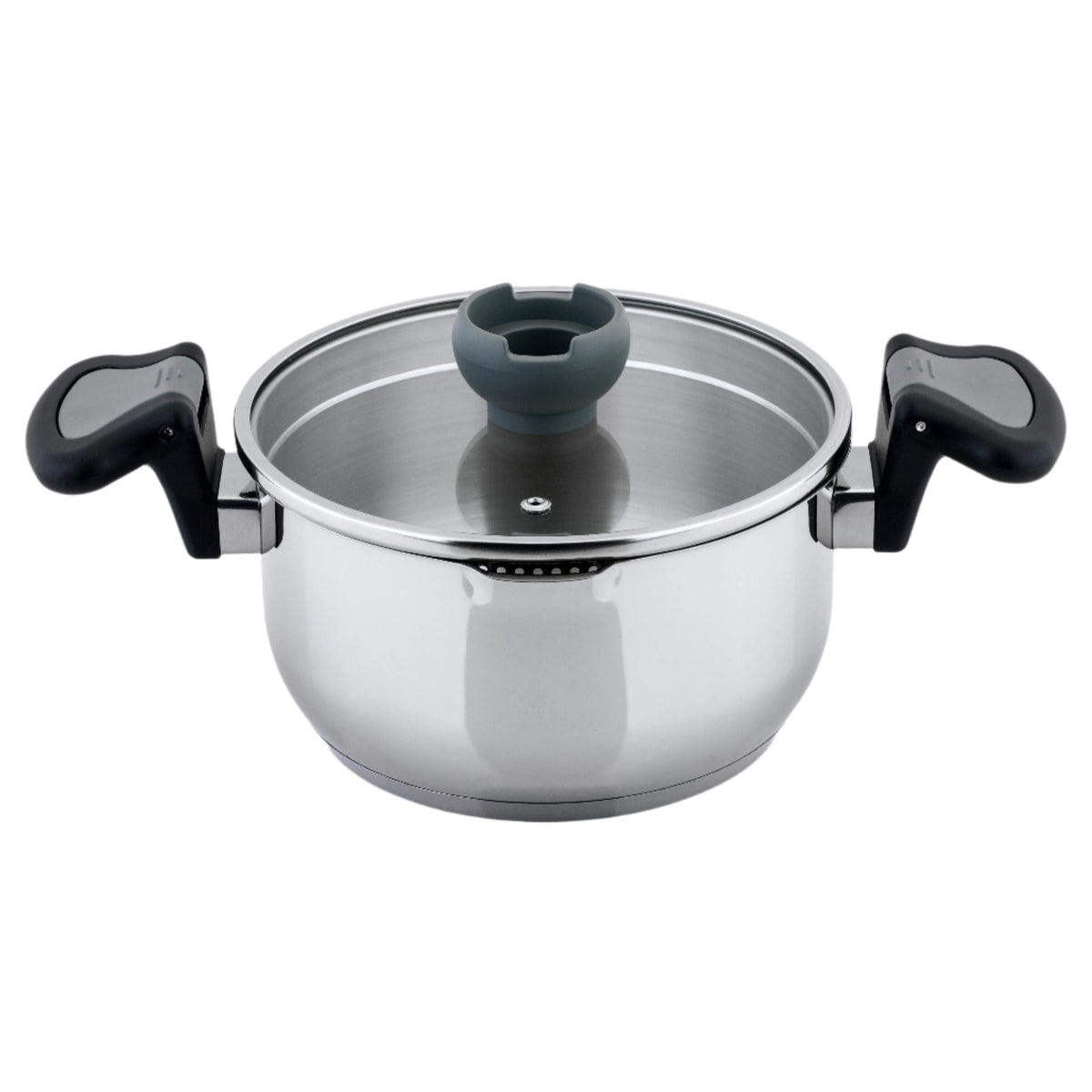 Aron Lift & Pour Stainless Steel Casserole Pan - 16cm