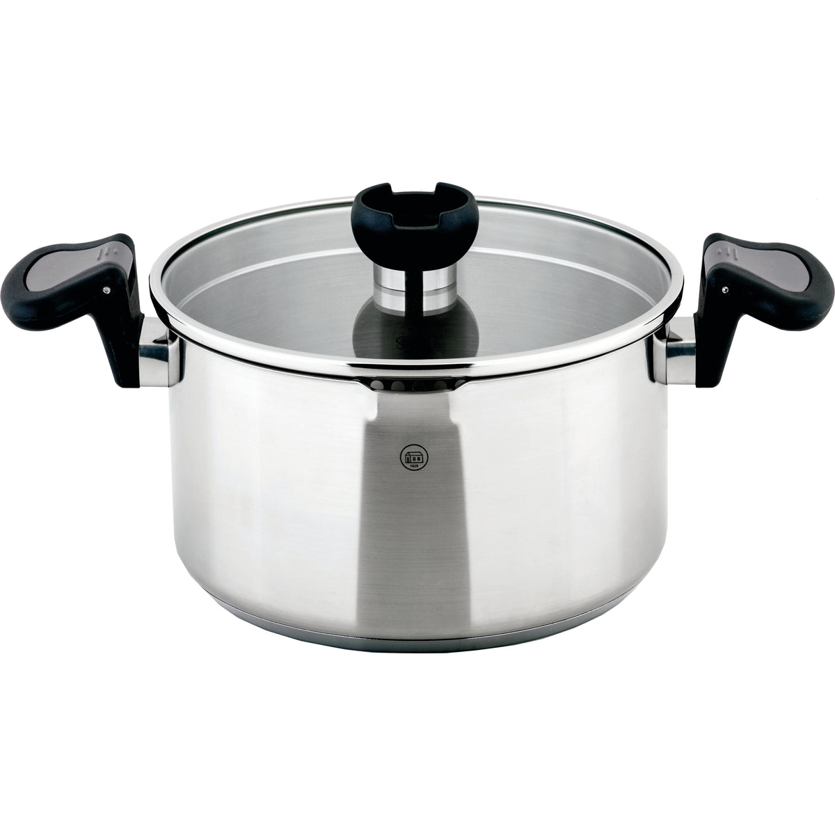 Aron Lift & Pour Stainless Steel Casserole Pan - 20cm