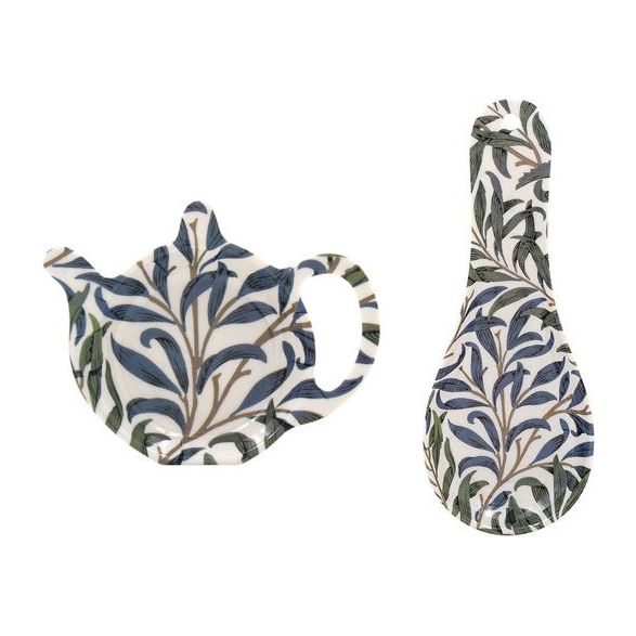 William Morris Willow Bough Spoon Rest & Tea Bag Tidy