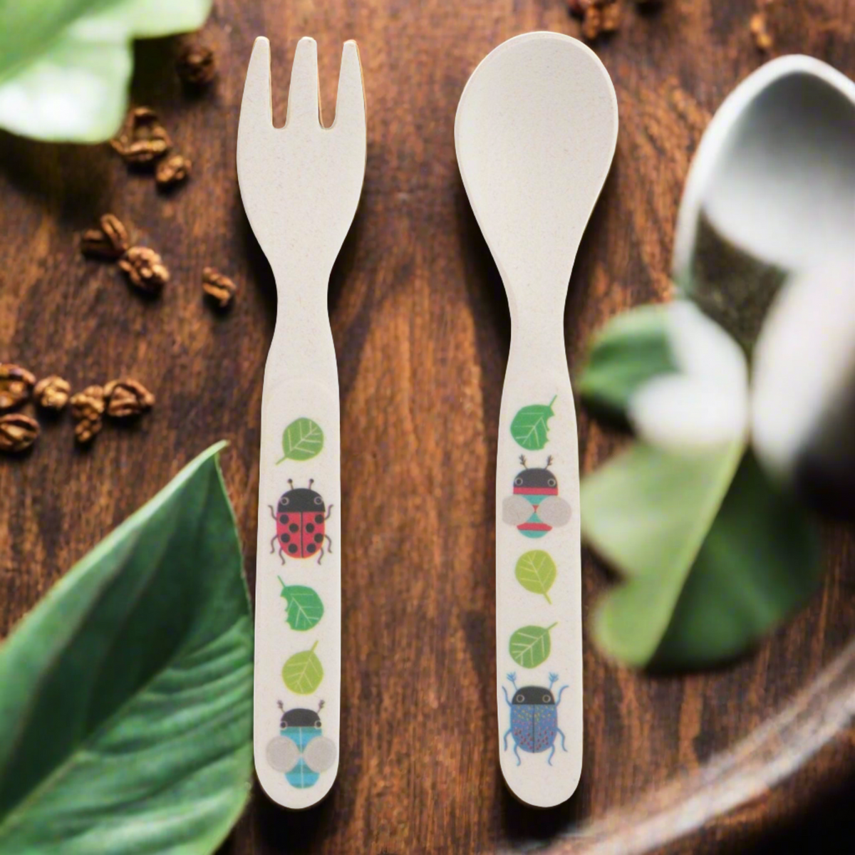 Sass & Belle Busy Bugs Bamboo Cutlery Set