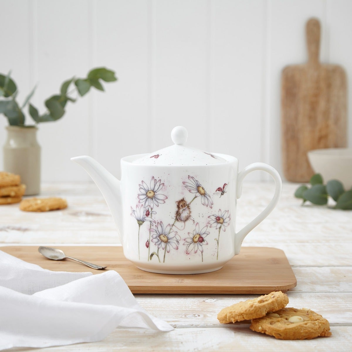 Wrendale Designs Floral 2 Pint Teapot