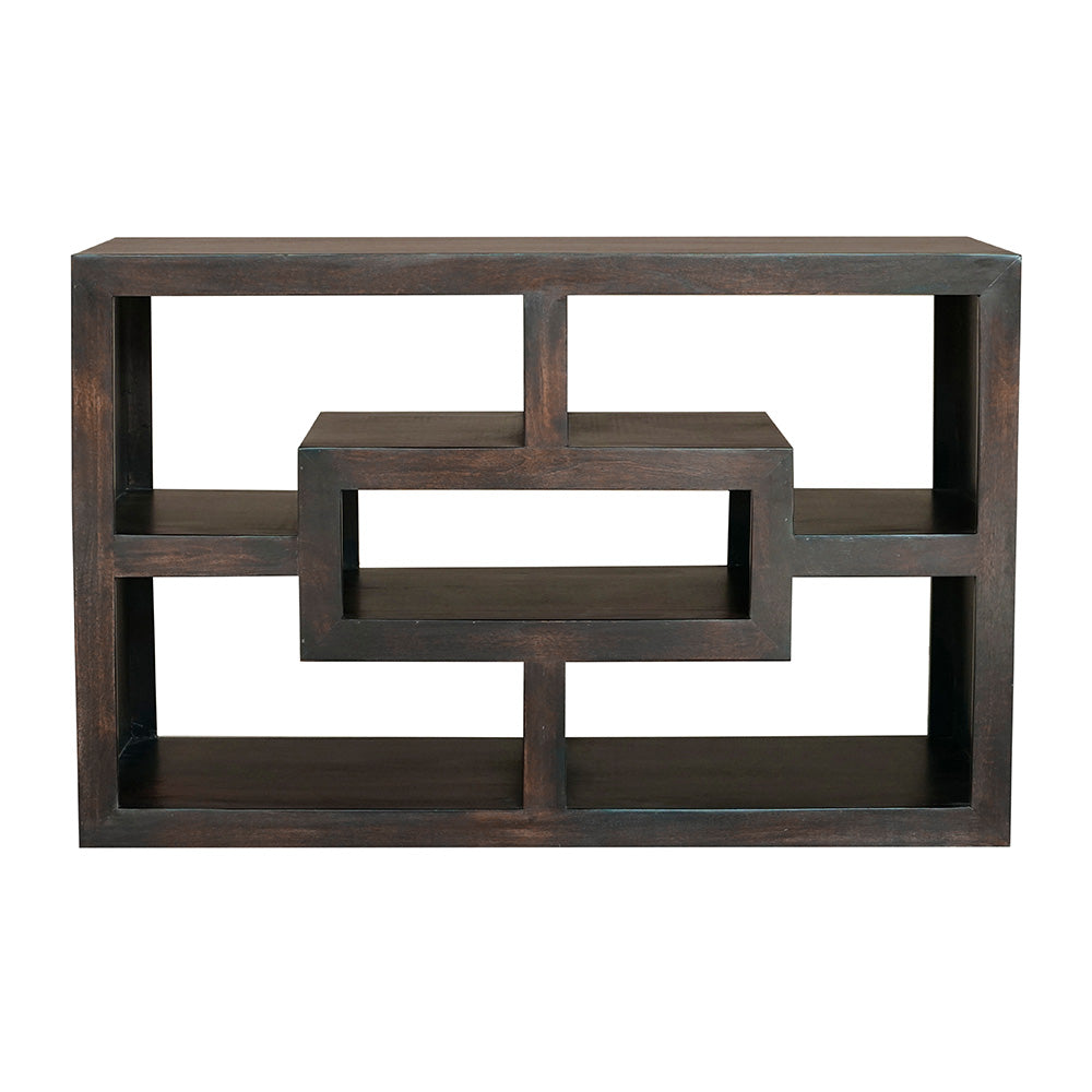 Yoga Dark Mango Wood TV Stand