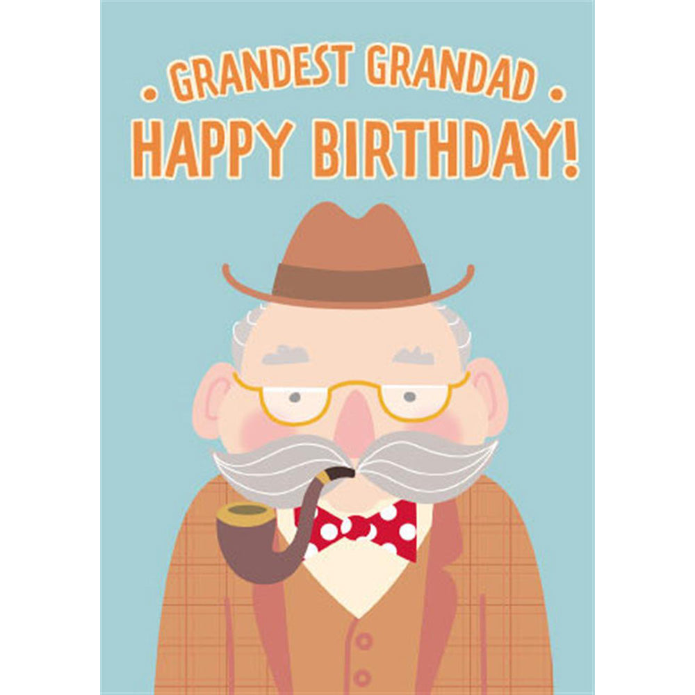 Grandest Grandad Birthday Greetings Card