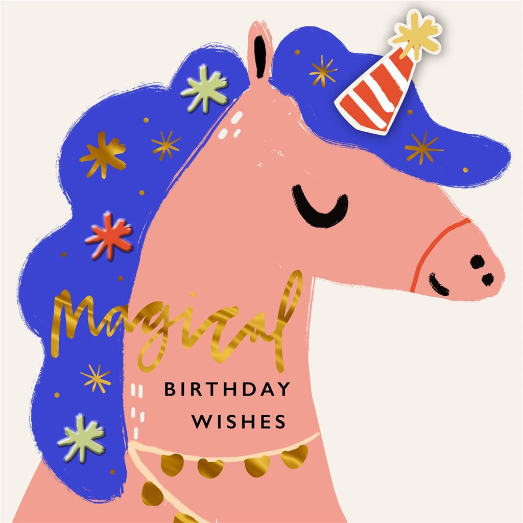Magical Birthday Wishes Greetings Card