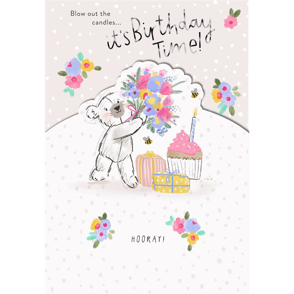It's Birthday Time! Greetings Card