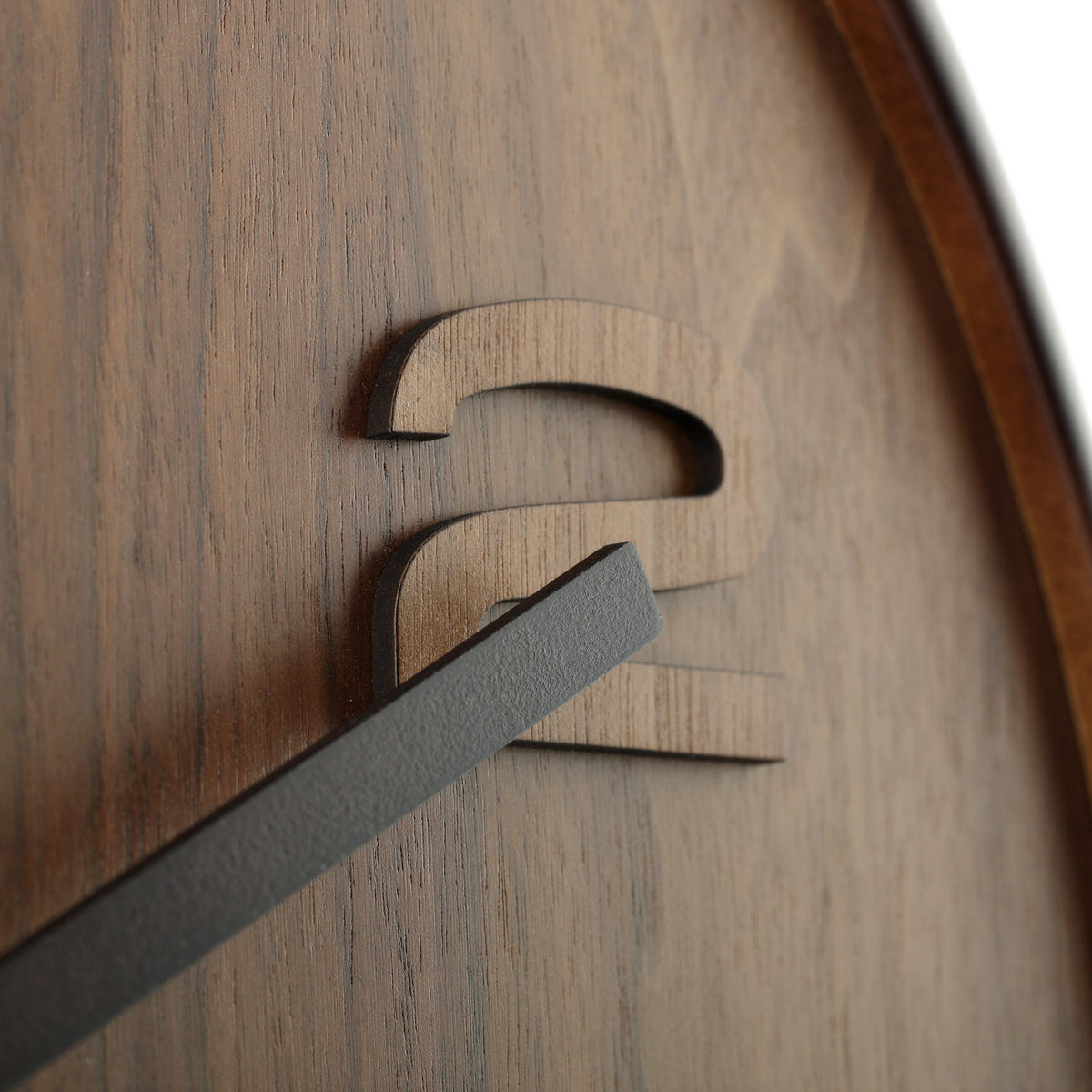 NeXtime - Wall clock – 53 x 3 cm - Wood - Brown - 'Wood Wood Big'