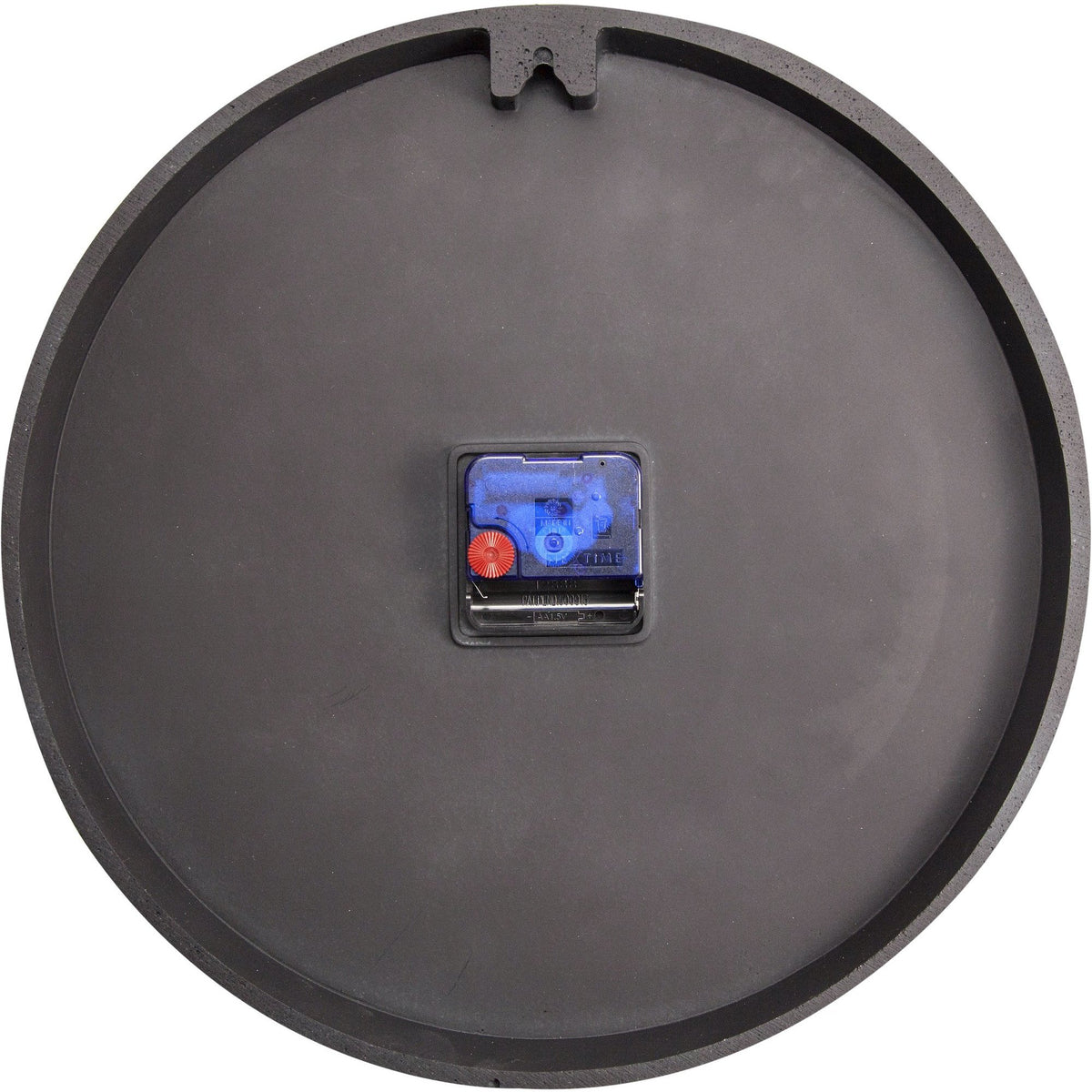 NeXtime - Wall clock - Ø 35 cm - Polyresin – Black – 'Cross'