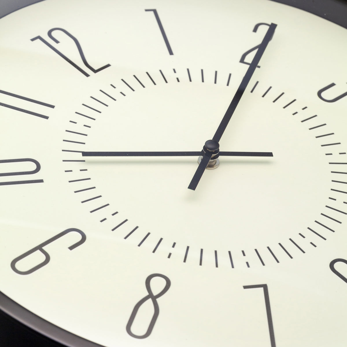 Wall Clock - Glow in the dark - White - 35 cm - Silent -  Luminous - NeXtime