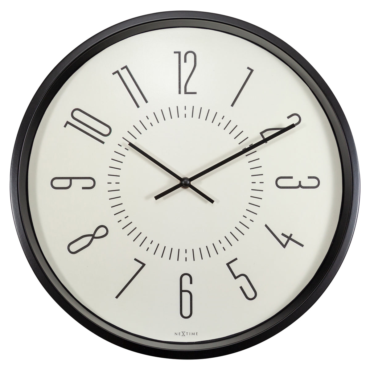 Wall Clock - Glow in the dark - White - 35 cm - Silent -  Luminous - NeXtime