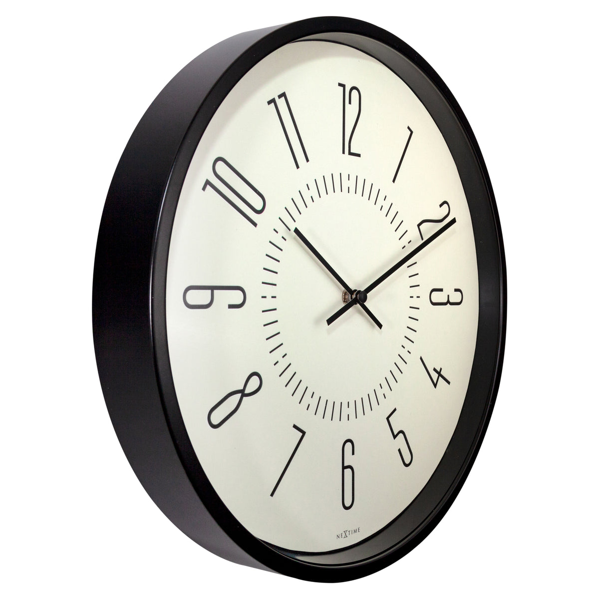 Wall Clock - Glow in the dark - White - 35 cm - Silent -  Luminous - NeXtime