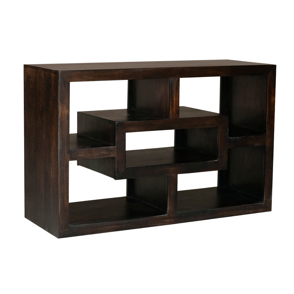 Yoga Dark Mango Wood TV Stand