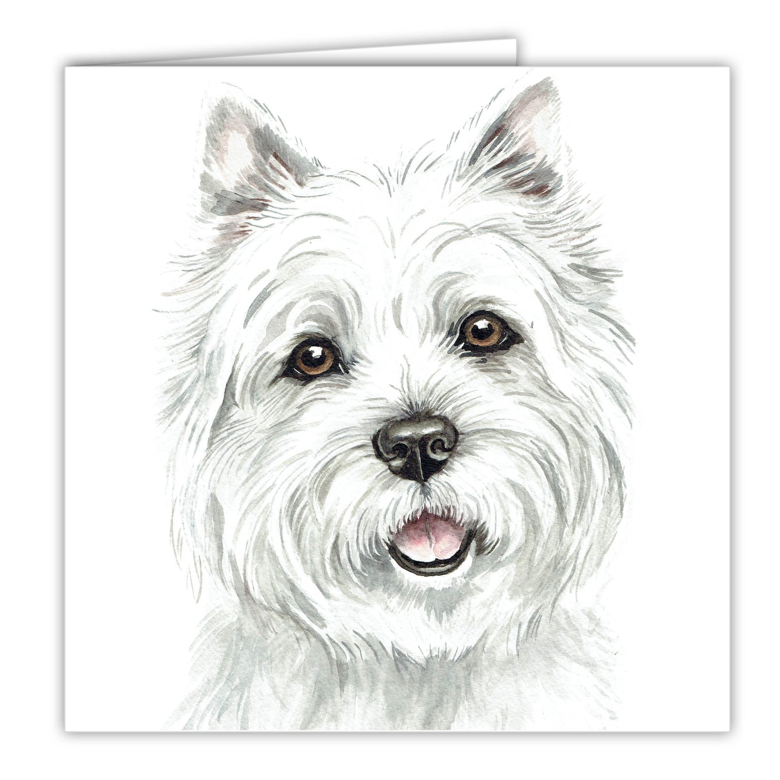 West Highland Terrier Card