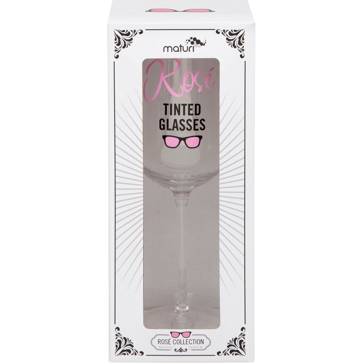 Rosé Tinted Glasses Wine Glass