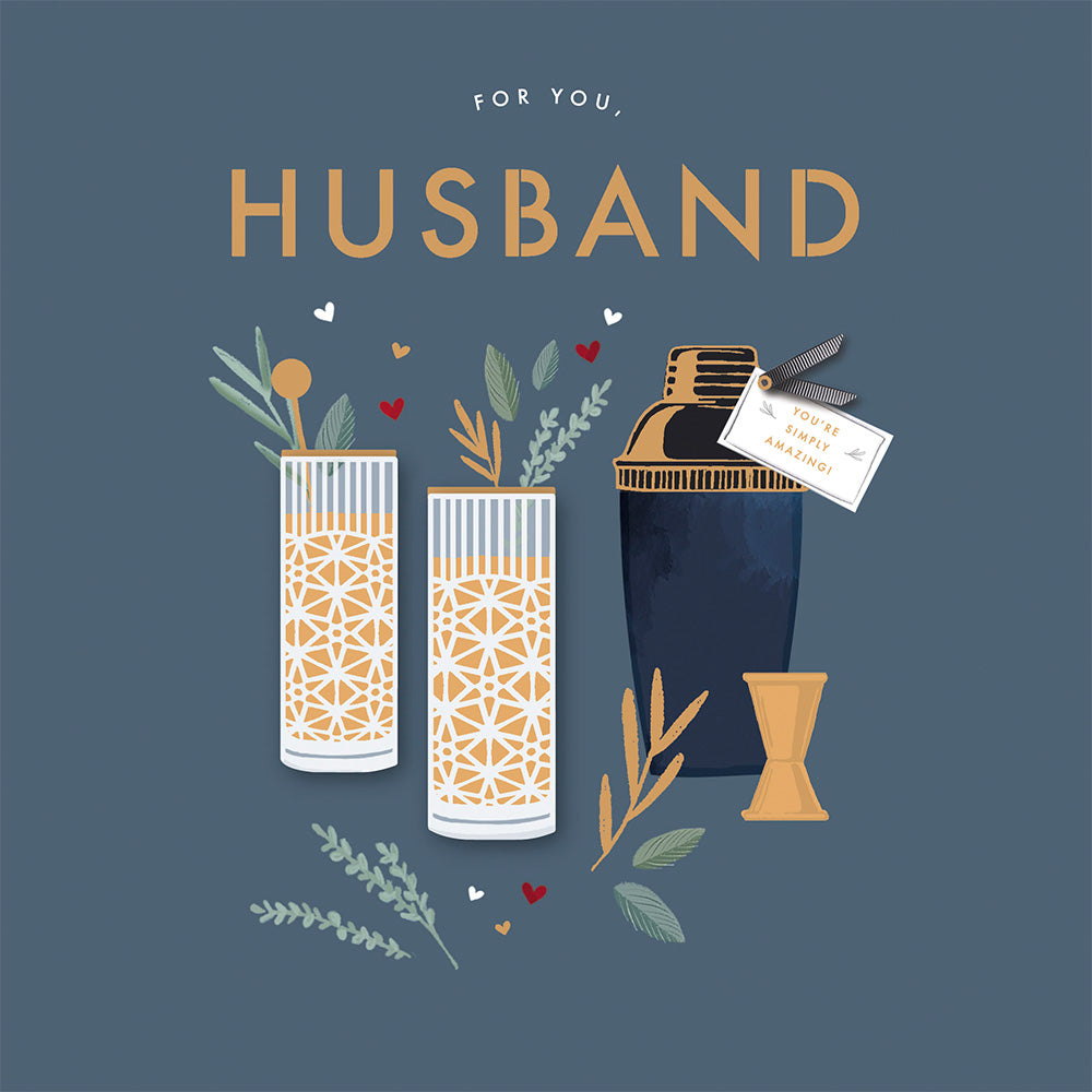 Husband Birthday Greetings Card