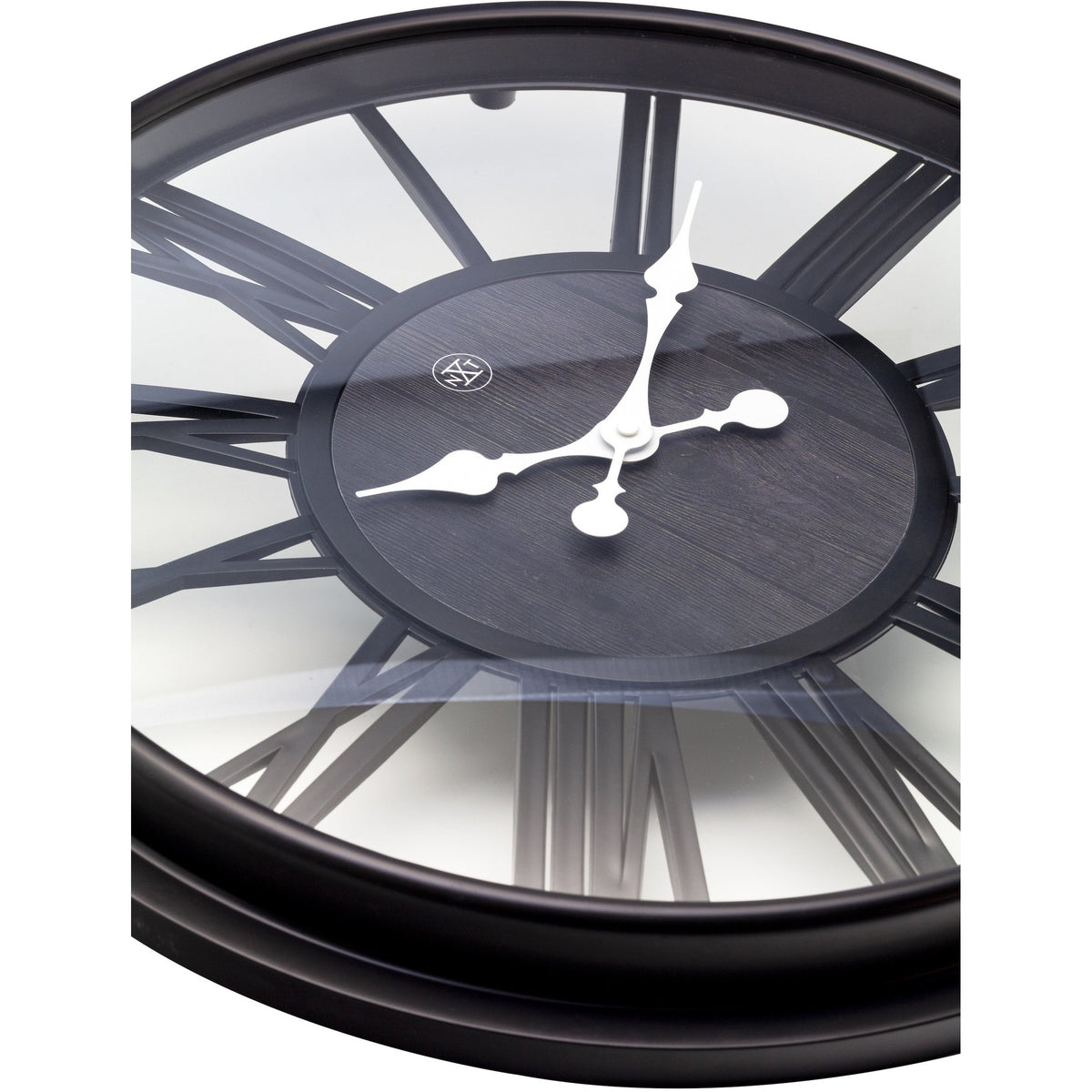 nXt - Wall Clock - Ø 51 cm - Plastic - Black - 'Quebec'