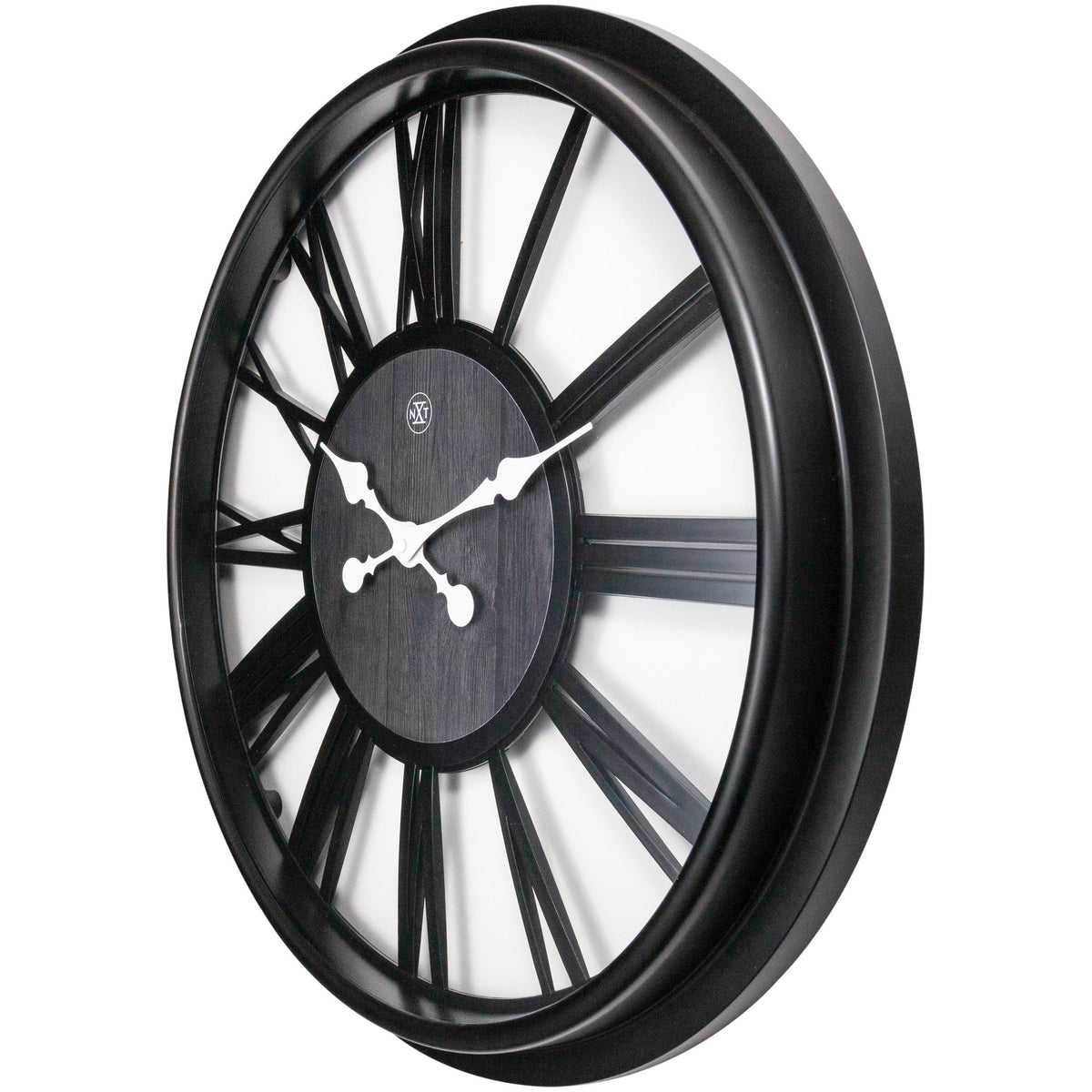 nXt - Wall Clock - Ø 51 cm - Plastic - Black - 'Quebec'