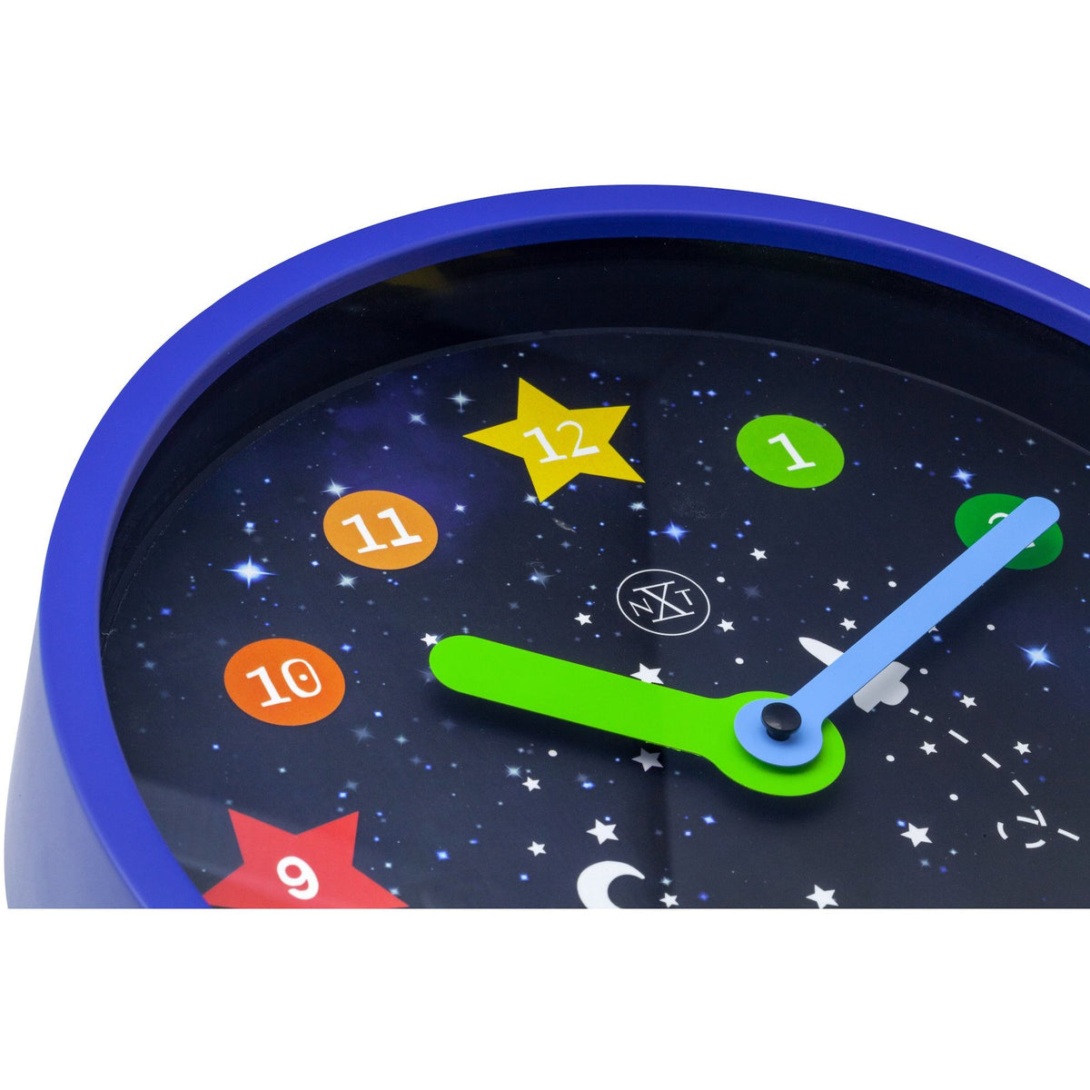 nXt- Wall clock - Ø 26 cm - Plastic - Black - 'Apollo'