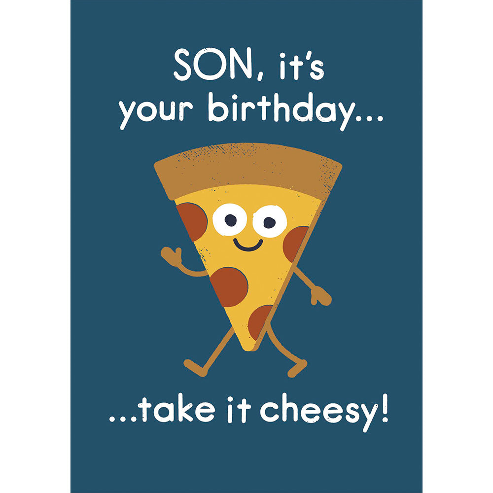 Cheesy Son Birthday Greetings Card