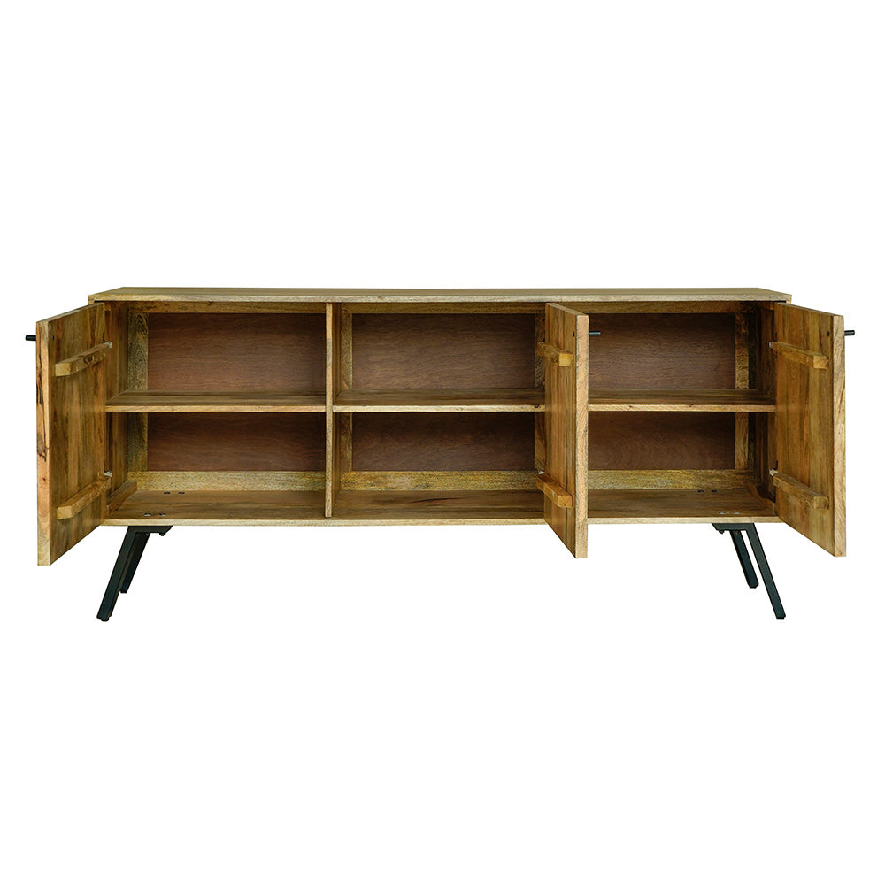 Amar 3 Door Mango Wood Sideboard