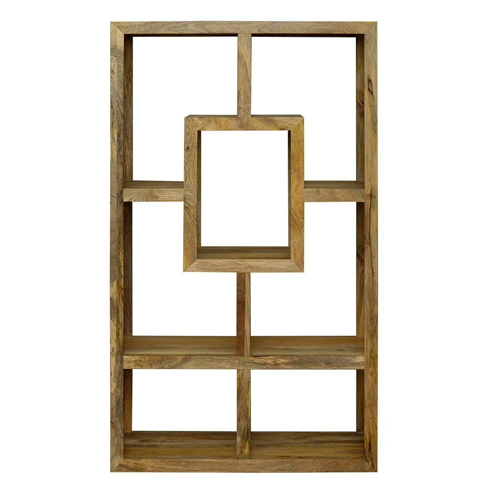 Yoga Light Mango Wood Bookcase