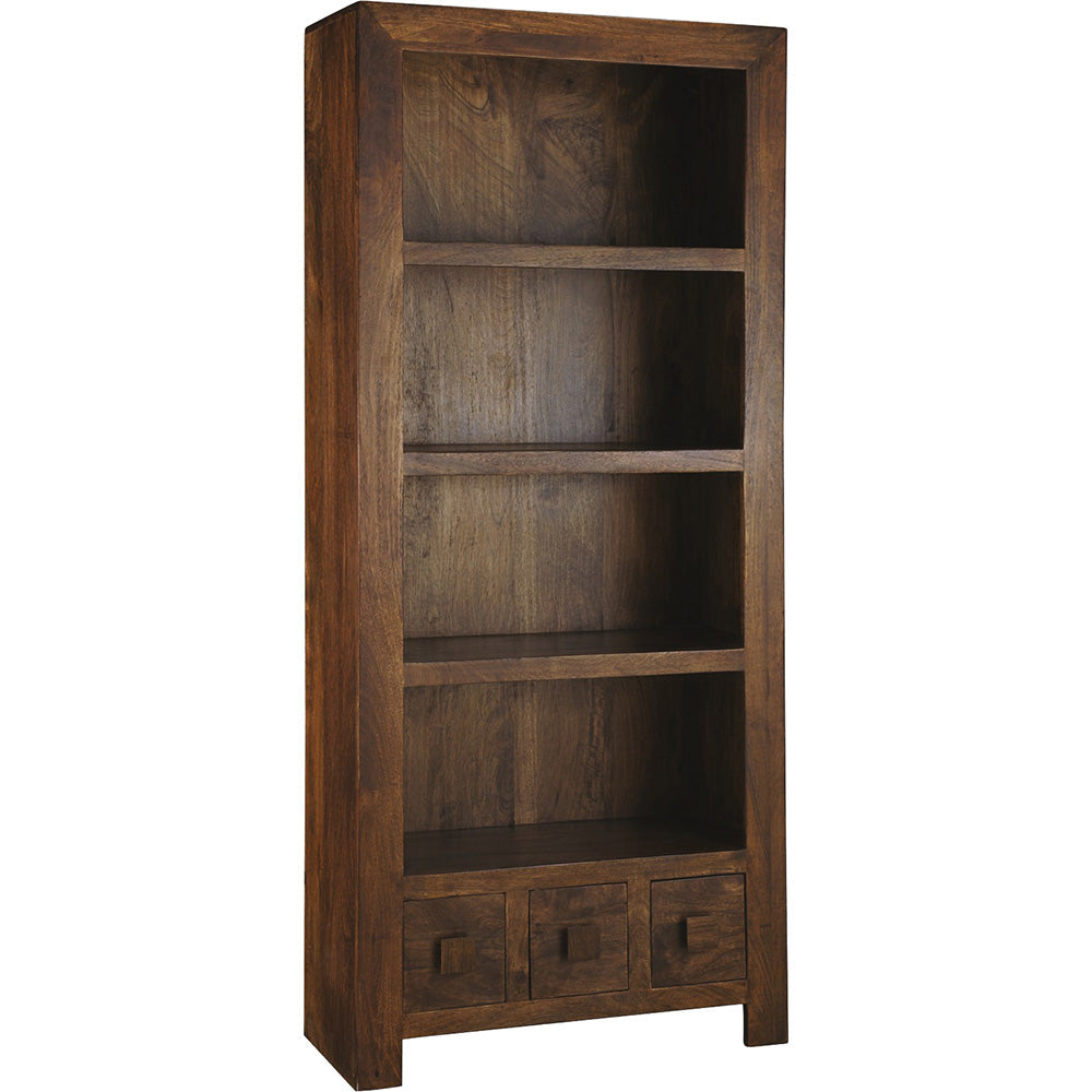 Dakota Mango Wood Large Bookcase