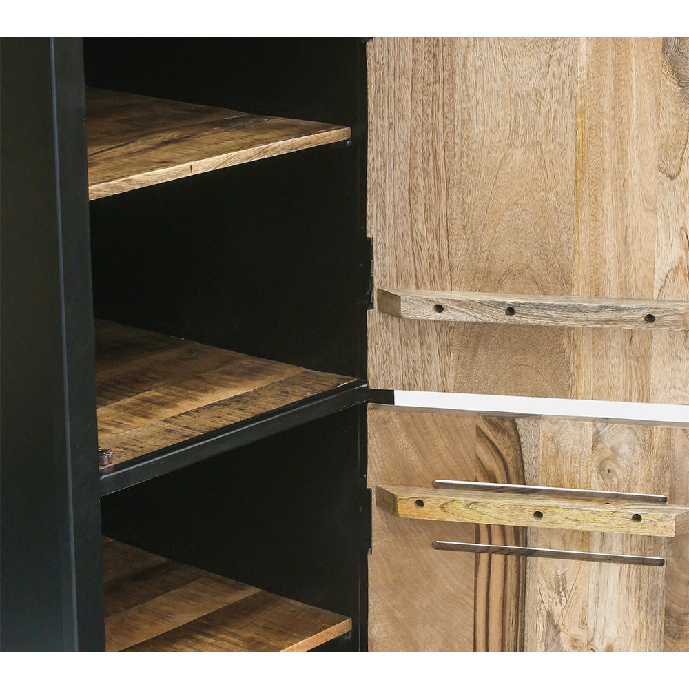 Frais Wood & Metal 3 Drawer Locker