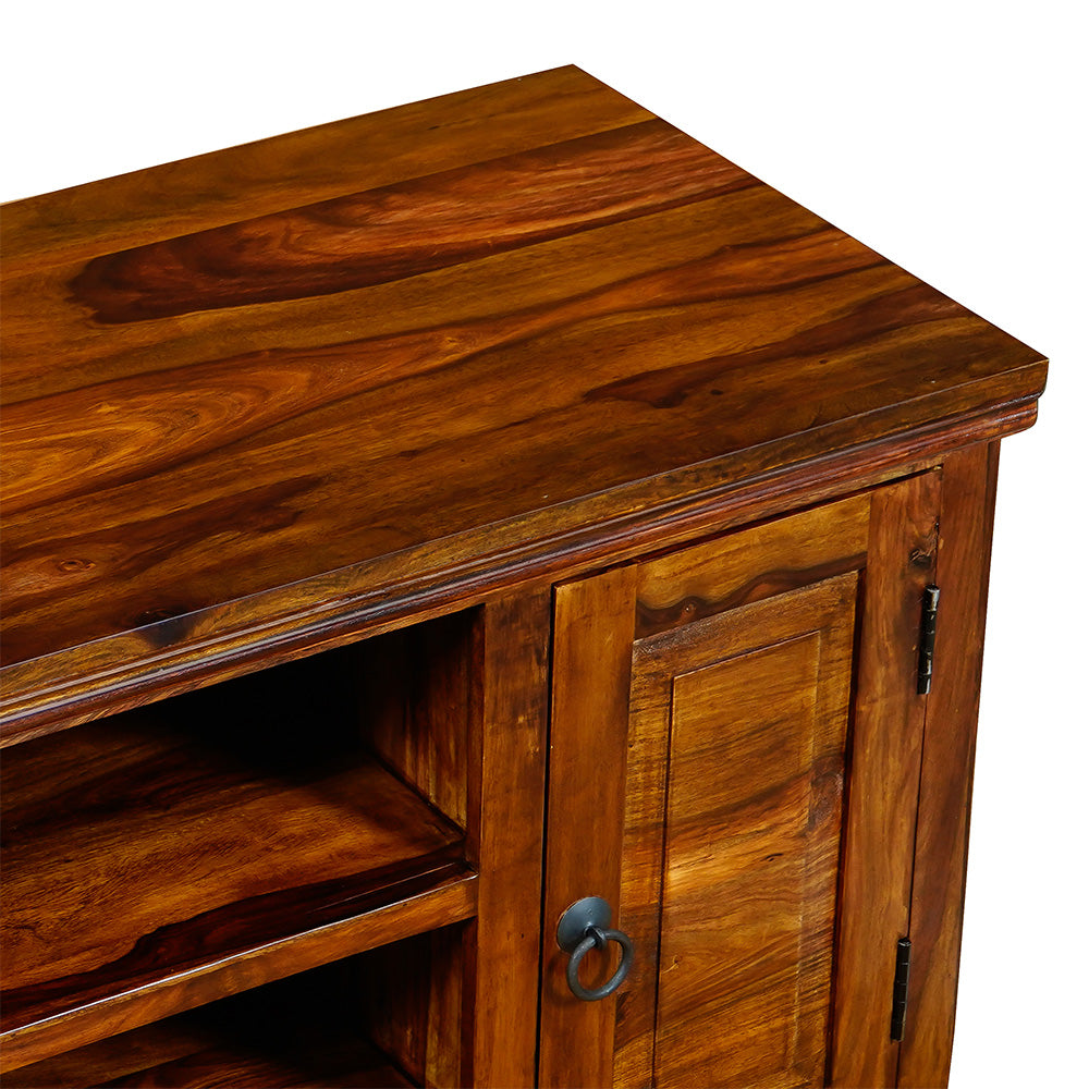 Klaasik Sheesham Wood TV Unit - Medium