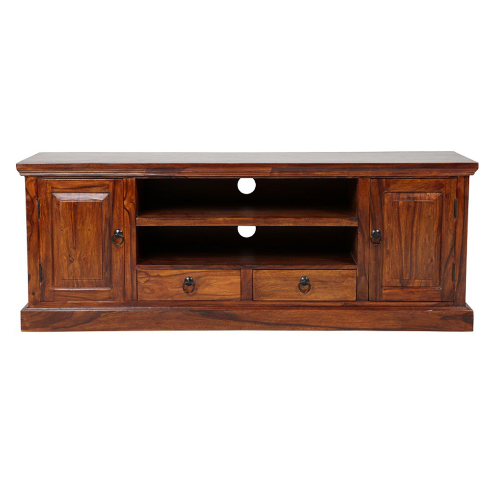 Klaasik Sheesham Wood TV Unit - Large
