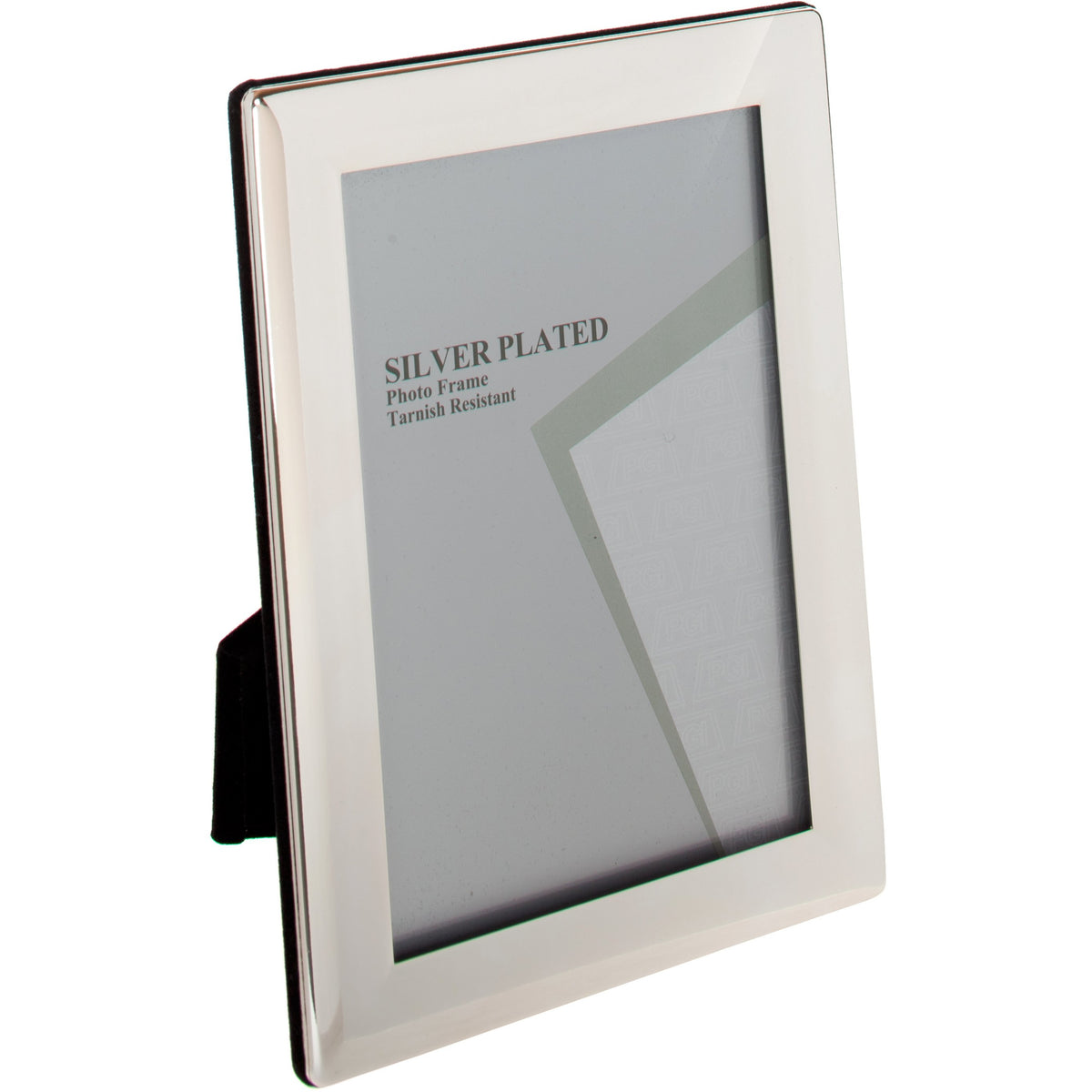 Silver Plated Rounded Thin Edge Photo Frame 10 x 12 -inch