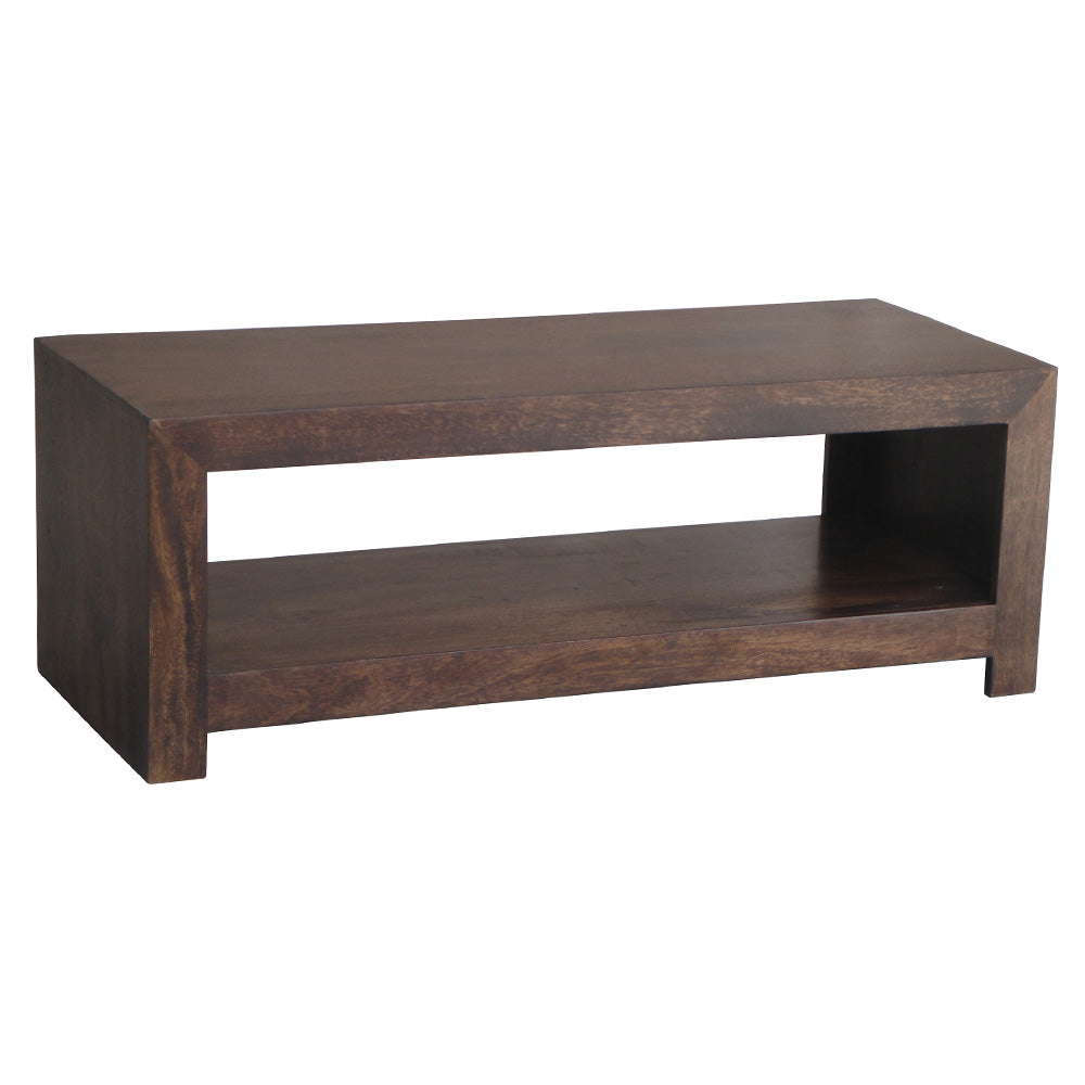 Dakota Mango Wood Open TV Unit