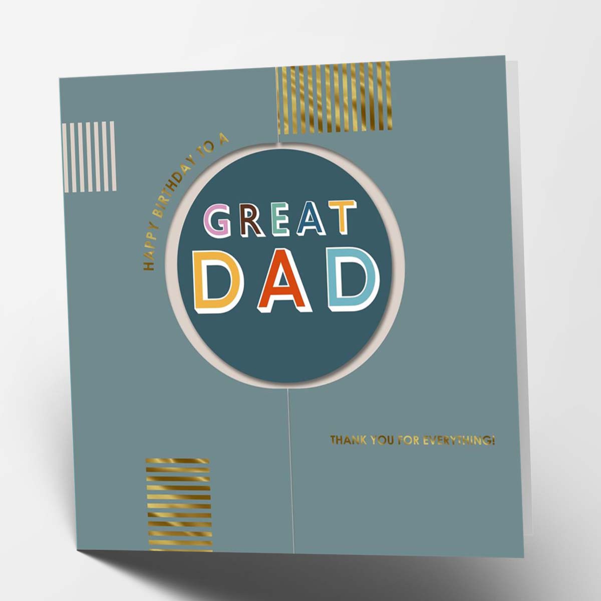 Happy Birthday Great Dad Greetings Card
